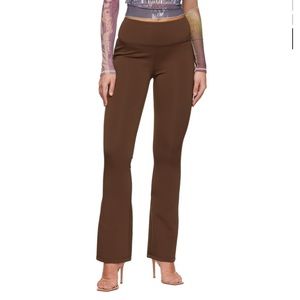 SOLD Danielle Guizio Nylon Flare Leggings